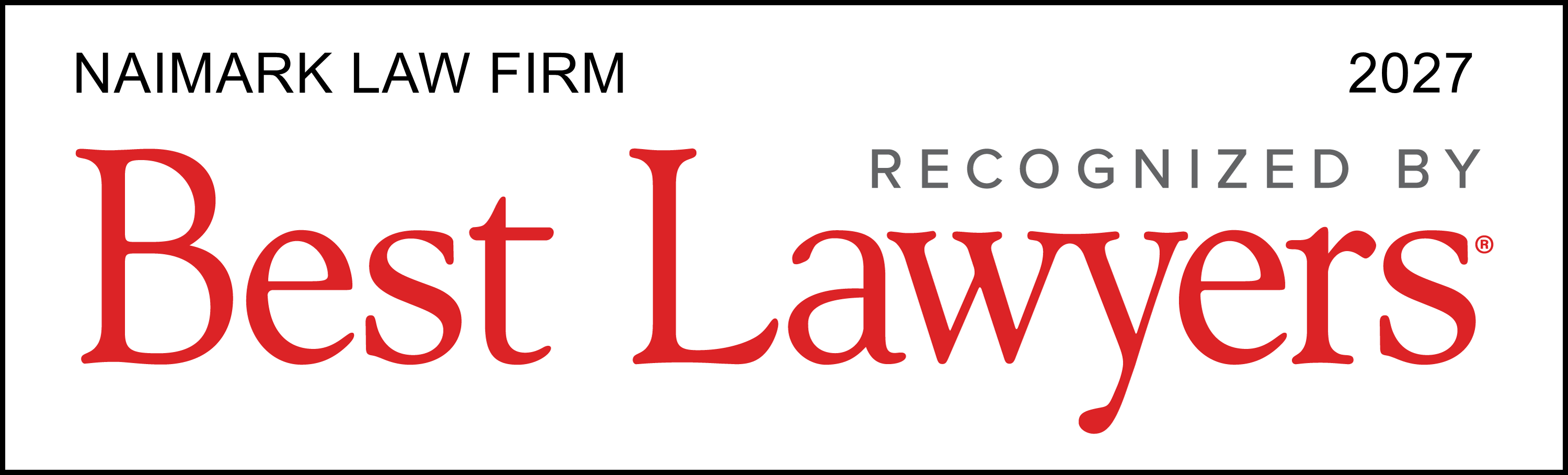 Recognized by Best Lawyers in Canada for Insurance Law and Personal Injury Litigation